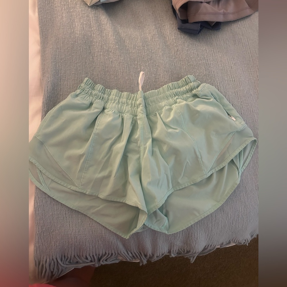 Women's Light Green Shorts